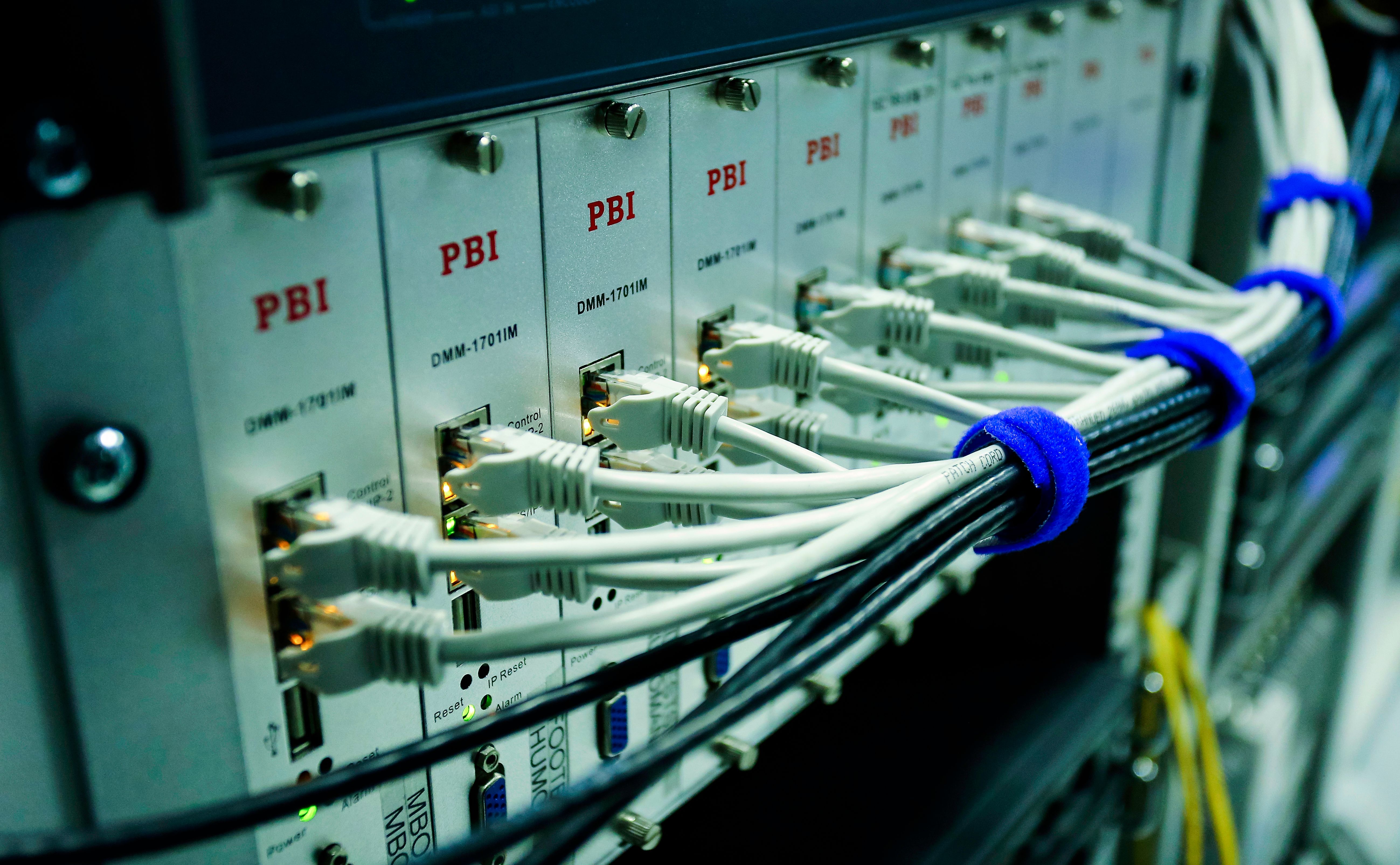 Operations center representing round-the-clock infrastructure monitoring